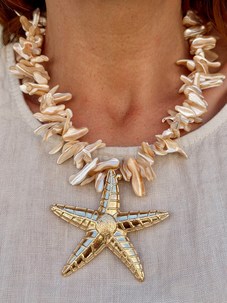 Stella Marina Necklace - Beige