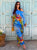 The Bellagio Silk Co-ord - Blue