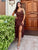 Mocha Barcelona Sparkle Dress