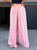 Pink Airflow Viscose Trousers