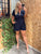 Navy Playsuit