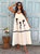 Noir Tulip Appliqué Maxi Dres - Love My Body