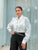 White Pearl Bow Blouse