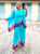 Acqua Fucshia Flora Silk Kaftan Co-ord Set