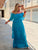 Azzurra Pure Silk Maxi Dress
