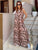 Blush and Mocha Summer Breeze Maxi