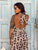 Marrakech Luxe Halter Jumpsuit - Mocha