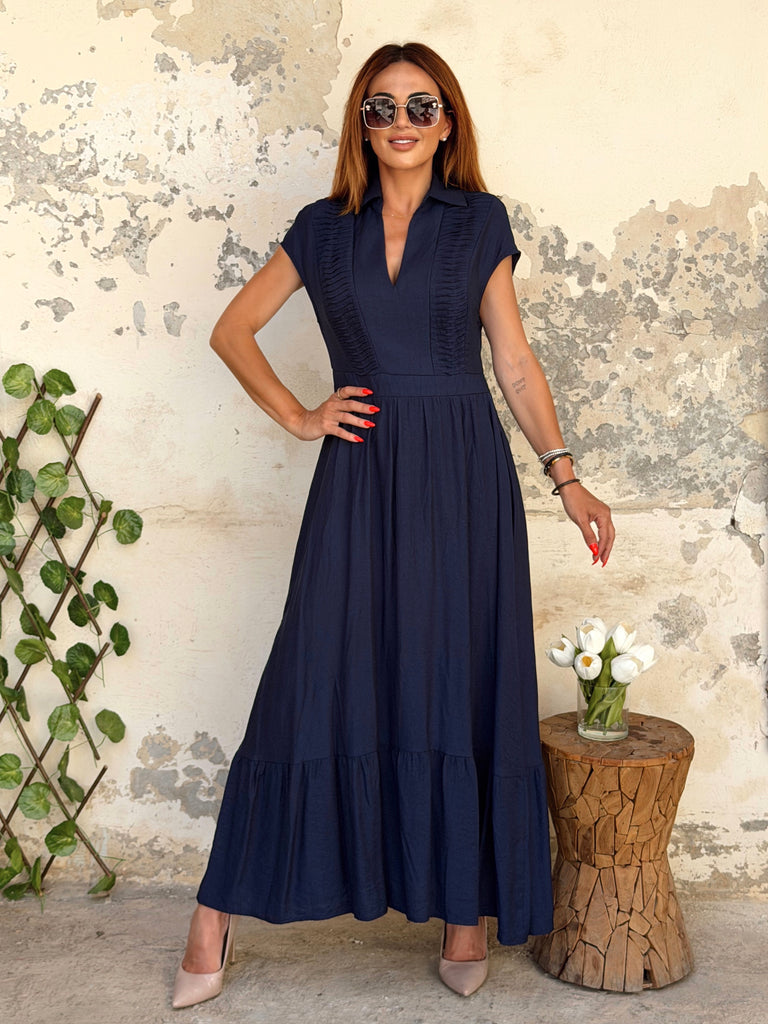 Midnight Grace Maxi Dress
