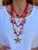 Ruby Riviera Statement Necklace