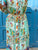 Aqua Amalfi Pure Silk Shirt Dress