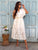 Bianca Lace-Bloom Maxi Dress - Love My Body
