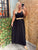 Black Cowl Day Dress