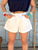 Coastal White Tailored Shorts
