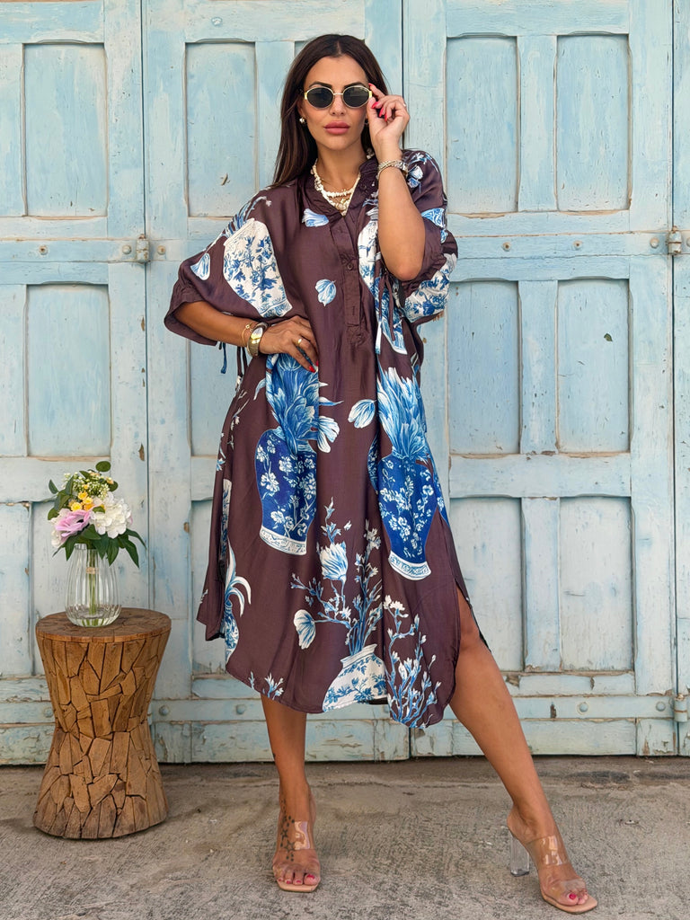 Maison Bleu Silky Dress - Love my Body