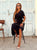 Noir Silhouette Tencel Maxi Dress - Bougie Collection