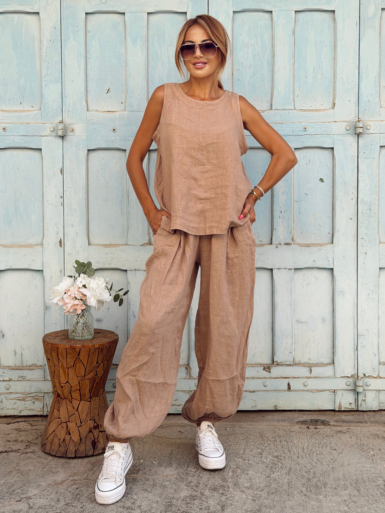 Nude Élan Pure Linen Co-Ord