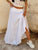 Blanc Breeze Cotton Skirt