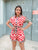 Bold Ikat Belted Playsuit