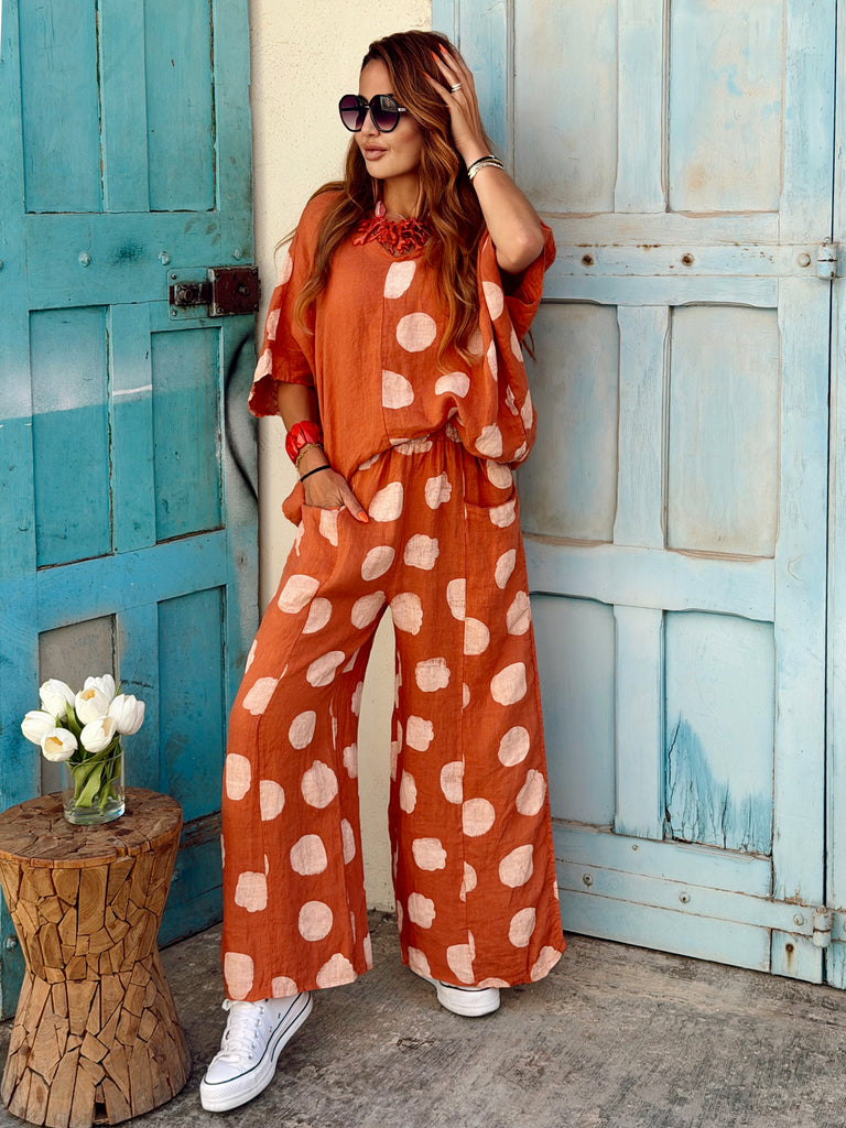 Aperol Solas Luxe Linen Set