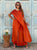 Sienna Cascade Silk Satin Co-Ord Set