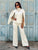 Maison de Villeneuve Creme 3 Piece Knit Set - Bougie Collection