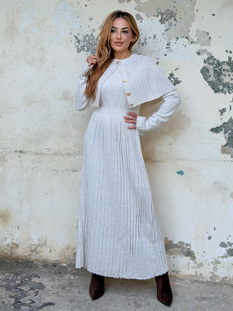 Winter Grace Knit Set - Ivory