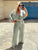 Sage Sands Silk Jumpsuit