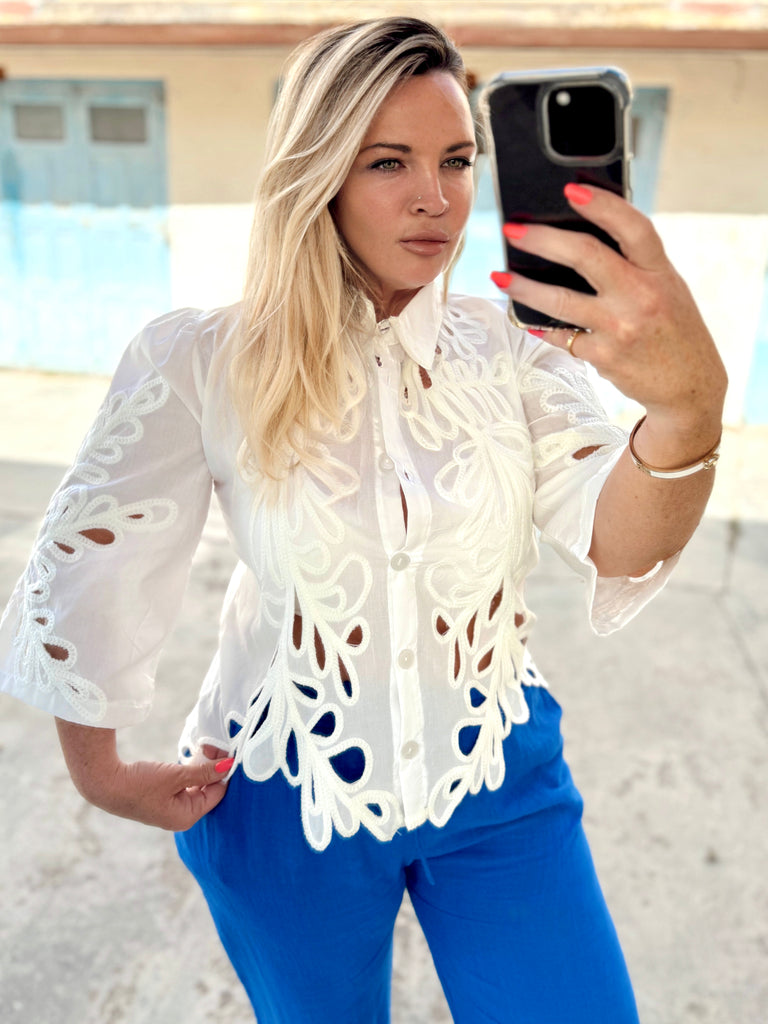 White Lotus Shirt