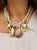 Gilded Seashell Statement Necklace