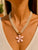 Blush Bloom Pearl Necklace