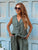 Sage Élan Pure Linen Ruffle Co-Ord
