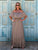Taupe Riviera Pure Silk Dress