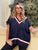 The Parisienne Luxe Knit Navy - Le Petit Paris Collection