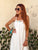 White Gemstone Maxi Dress