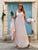 Élise Atelier cape Luxe Pure Silk Two-Piece Set - Blush