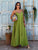 Pistachio Breeze Maxi Dress