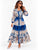 Maison Bleu Firenze Silk Shirt Dress