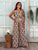 Marrakech Luxe Halter Jumpsuit - Mocha