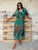 Emerald Château Pure Silk Shirt Dress