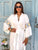 Elysia Embroidered Belted Shirt Dress - Love My Body
