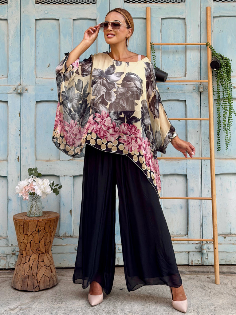 Avorio Rosa Pure Silk Set