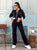 The Deauville Tracksuit - Navy & White - Bougie Collection