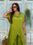 Verde Lime Cascade Silk Satin Co-Ord Set