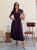 The Lourmarin Shirt Dress - Chocolate- Bougie Collection