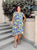 Sorrento Lemon Linen Shift Dress