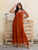 Aurelia Plaited Strap Pure Silk Maxi Dress