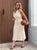 The Margot Bouclé Midi Dress - Le Petit Paris Collection