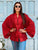 The Bellême Premium Blouse - Cherry