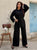 Villerose Premium Knit Co-ord Black