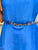 The Riviera Cobalt Blue Pure Silk Co-Ord